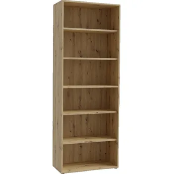 police INLO vysoký regál šířka 84,5 cm, dub artisan, 5 let záruka + vyzvednutí ZDARMA