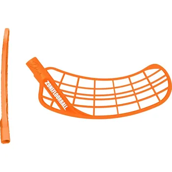 Florbalová čepel ZONE Dream ASF medium PP Lava Orange L - Levá ruka dole/Oranžová/středně tvrdá - Air Soft F. (PP)