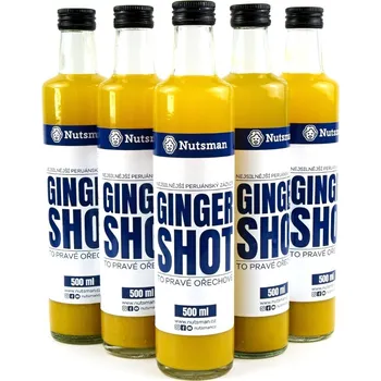 Čokoláda NUTSMAN Ginger Shot 5x500 ml