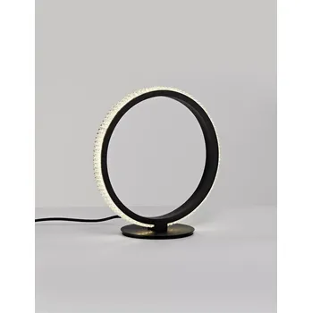 Stojací lampa NOVALUCE Stolní lampa NAGER černý hliník a akryl LED 11W 230V 3000K IP20 - NOVA LUCE