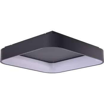 Moderní LED stropní svítidlo Solvent S 80 šedé s dálkovým ovladačem