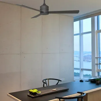 Stropní ventilátor Vinca CCT černé s LED stmívatelný