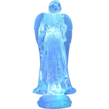 Vánoční světelná dekorace MagicHome Vánoce 8091146 anděl se třpytkami 1 LED