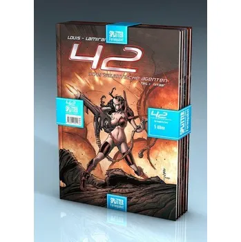 Komiks pro dospělé Ferienpaket 42 - Intergalaktische Agenten: Band 1 - 5 - Louis, Stéphane