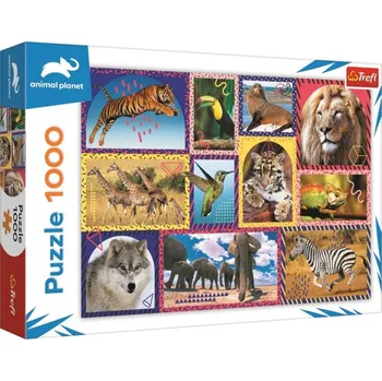Puzzle Trefl PUZZLE Animal Planet Divoká příroda 68x48cm skládačka 1000 dílků