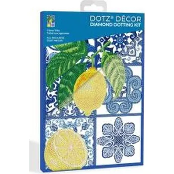Set školních potřeb Diamond Dotz - Adults Citrus Tiles