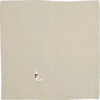 prostírání Ib Laursen Vyšívaný ubrousek Goose