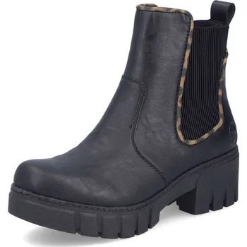 Dámské kozačky Dámská kotníková obuv RIEKER 74562-00 černá W5 40