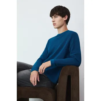 Pánský svetr Bavlněný svetr Medicine pánský, zelená barva RW25-SWM053 67M, vel. XXL