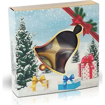 Bonboniéra Selllot, s.r.o., K Hájům 34, 155 00 Praha 5 - Vyrobeno v Belgii Výběr belgických pralinek - DÁREČKY (výřez zvoneček) 50g