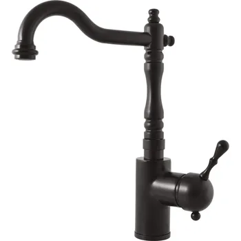 Vodovodní baterie RAV Slezák Labe Retro L419.0/8CMAT černá