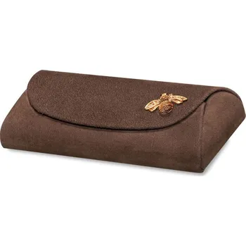 Pouzdro na brýle Kožené pouzdro Včelka Barevná varianta: hnědá