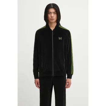 Dámská mikina Mikina Needles Rib Collar, M, černá, 99X