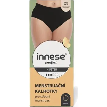 innese Menstruační kalhotky pro střední menstruaci XS