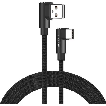 Datový kabel Kabel USB 2.0 konektor USB-A / USB-C, 2 metry, SAVIO CL-164