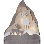STAR 271-35 FAUNA Dřevěné svítidlo skála, jelen