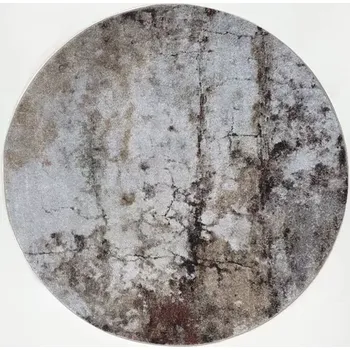 Koberec Kusový koberec Universe 839-56 kruh 160cm šedo-béžové