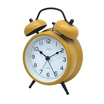 Budík JVD Ručkový analogový netikající budík JVD SRP2219.2 s mechanickým zvoněním