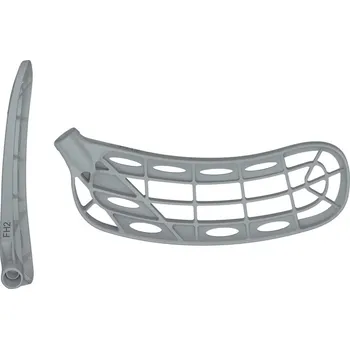 Florbalová čepel FATPIPE Jab medium PE So Grey FH2 L - Levá ruka dole/Šedá/středně tvrdá - medium (PE)