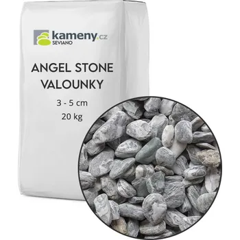 Zahradní dekorace Angel Stone valounky – přírodní vápencové kamínky Vyberte si balení: 20 kg, Vyberte si velikostní frakci: 3 - 5 cm