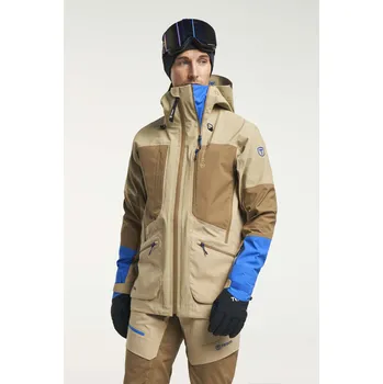 TENSON Ski Touring Shell Jacket Men Beige L - L