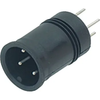 Elektrická zásuvka Binder 09 0431 216 04 Zásuvka M12, kontakty: 4, nestíněný, THT, IP67