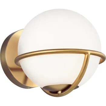 Nástěnné svítidlo Designové nástěnné svítidlo Elstead APOLLO 1 BB mosaz 1xG9