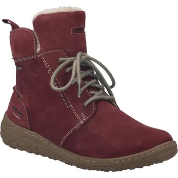 Dámské kozačky Dámské voděodolné kotníkové boty Josef Seibel 90553-PL400-574 vínové - 38