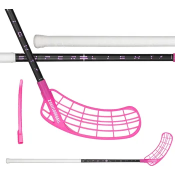 Florbalová hůl ZONE Stick Dream Air Superlight 29 Black/Magenta 96 cm R - 96 (107) cm/Pravá ruka dole