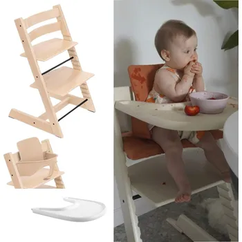 STOKKE Tripp Trapp Bundle Natural + pultík White