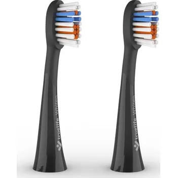 Náhradní hlavice k elektrickému kartáčku TrueLife SonicBrush K150 UV Heads Whiten Plus black 2 pack