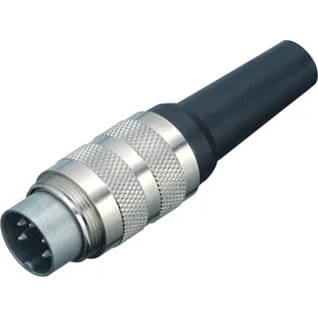 Elektrický konektor Binder 99 2021 10 06 Kabelový konektor M16, kontakty: 6 (06-a), 4,0-6,0 mm, stíněný, pájený, IP40