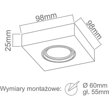 Bodové svítidlo Moderní bodové svítidlo Arni