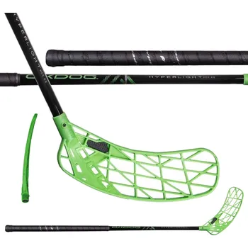 Florbalová hůl OXDOG Hyperlight HES 29 GN 92 sweoval Optilight MBC L - 92 (103) cm/Levá ruka dole