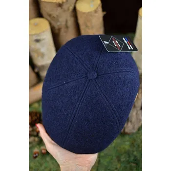 Čepice Bekovka Gatsby Personality Plstěná vlna - ŠEDÁ L-XL (58-59 cm)