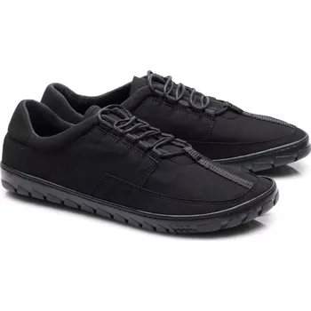 Dámská tenisová obuv ZAQQ JAQ Vegan black 37- 48 VEGAN Neživočišná kůže (funkční mikrovlákno) Černá 48