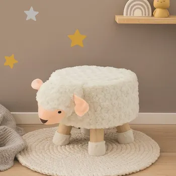 Taburet Dětský taburet s motivem ovečky