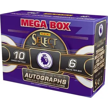 Karetní hra 2023-24 Panini Select Premier League EPL Red Ice Mega Box