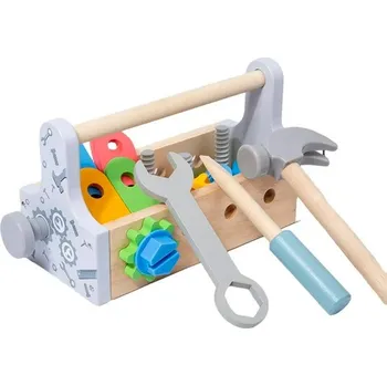 Hrací kostka Dětská dřevěná sada nářadí