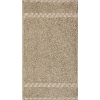 Ručník Malý bavlněný ručník Ralph Lauren AVENUE Linen 42 x 70 cm béžová barva 814283 08X
