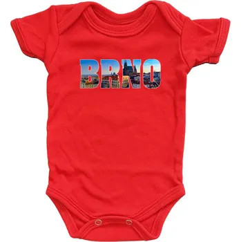 Kojenecký body Kojenecké body - Brno barevné Červená 56