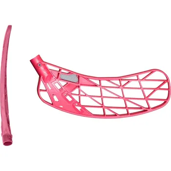 Florbalová čepel OXDOG OptiLight Carbon MBC bleached red R - Pravá ruka dole/Červená/středně tvrdá - MB (PP)