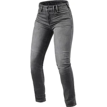 Moto kalhoty Rev'it! Jeans Shelby 2 Ladies SK Medium Grey Stone W30/L32 Džíny na motorku
