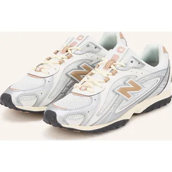 Dámská obuv New Balance Sneakersy 204l, bílá / stříbrná / světle hnědá