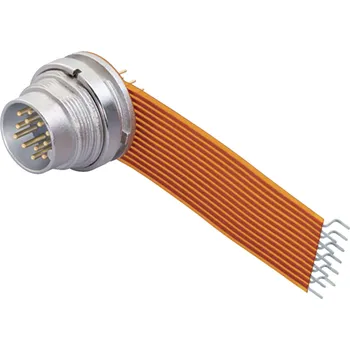 Rozvaděč Binder 09 0331 66 12 Konektor M16 pro montáž na panel, kontakty: 12 (12-a), nestíněný, THT, IP40, upevněný zepředu