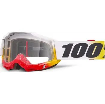 Motocyklové brýle Motokrosové brýle 100% ACCURI 2 TORKEN s čirým objektivem 50013-00060 (Motokrosové a enduro brýle s čirým objektivem)