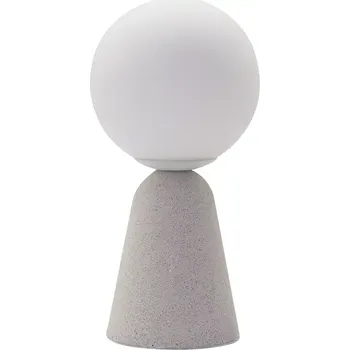 Lampička Designová stolní lampa Newton B Table světle šedá