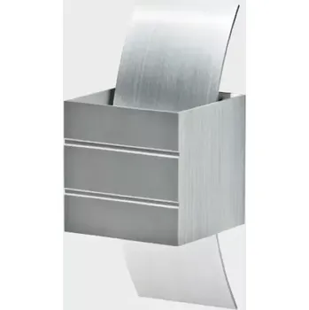 Nástěnné svítidlo Designové nástěnné svítidlo Vidal hliníkové