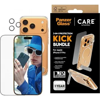 Telefonní příslušenství PanzerGlass CARE by Feature Kick 3v1 iPhone 17 Pro