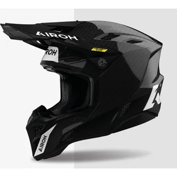 Helma na motorku Přilba AVIATOR Factory FIM Carbon, AIROH (lesklá) 2026 (Velikost: XL)